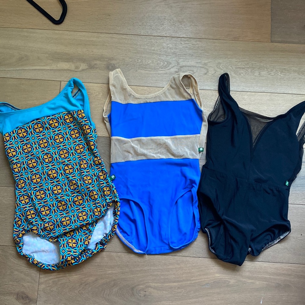 Blue Leo Avail Lucky Leo Dancewear in great condition. Blue Leo is 30